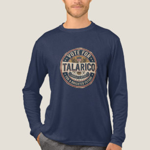 Stimme für Talarico Demokratische Wahl Tri-Blend Shirt