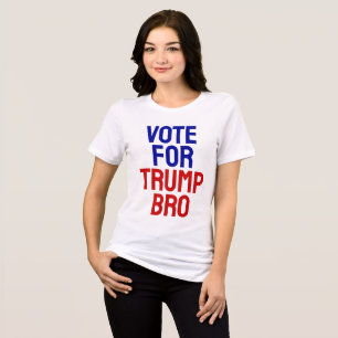 Stimme Für Trump Bro - Wahl 2024 Tri-Blend Shirt