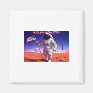 Stimme für Vibes 4 Aufkleber Magnet