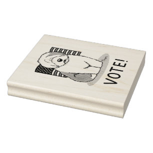 Stimme! Old English Sheepdog Grau 1 Niedliche poli Gummistempel