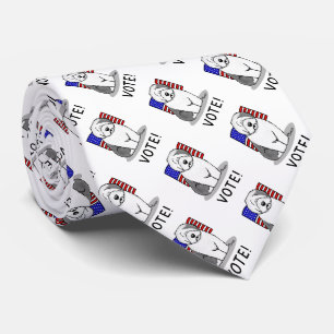 Stimme! Old English Sheepdog Grau 1 Niedliche poli Krawatte