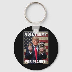 Stimme Trump Gerechtigkeit Für Fred Peanut Das Eic Schlüsselanhänger