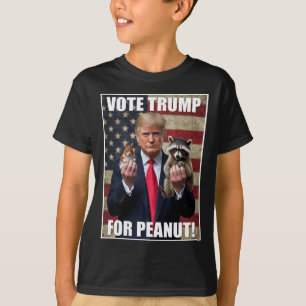 Stimme Trump Gerechtigkeit Für Fred Peanut Das Eic T-Shirt
