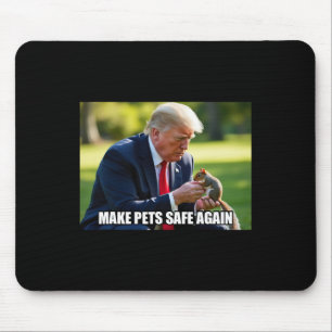 Stimme Trump Mega Macht Haustiere Sicher Wieder Ge Mousepad