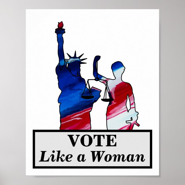STIMME WIE EINE FRAUENSTRUKTUR DER FREIHEITSKRIEGE POSTER (Vorne)