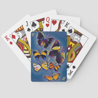 Stimme zum Schädel 2.0 Schmetterling Spielkarten
