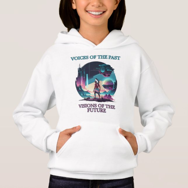 Stimmen der Vergangenheit, Visionen der Zukunft Hoodie (Vorderseite)