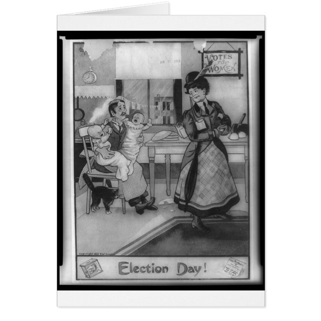 Stimmen für Frauen! (Vorne)