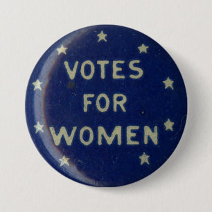 Stimmen für Frauen-historisches Button
