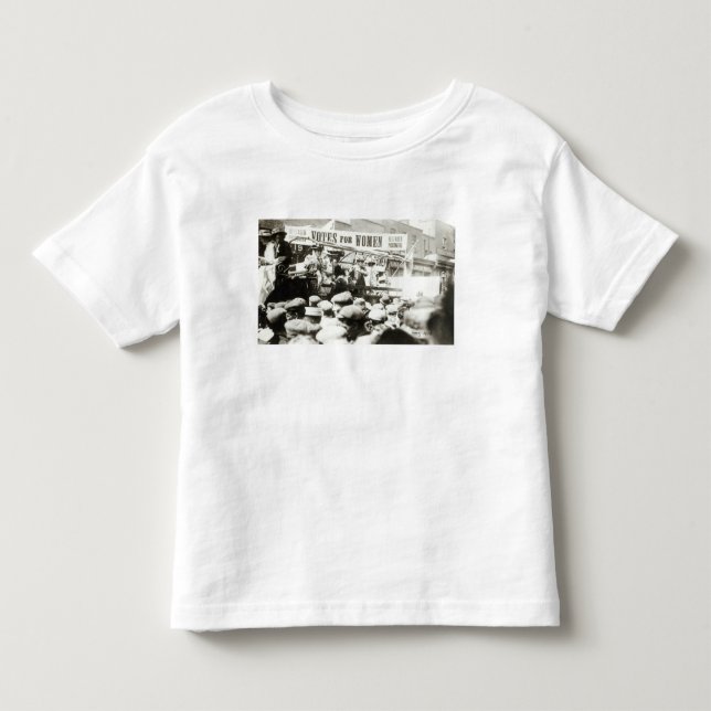 Stimmen für Frauen, im August 1908 Kleinkind T-shirt (Vorderseite)