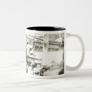 Stimmen für Frauen, im August 1908 Zweifarbige Tasse
