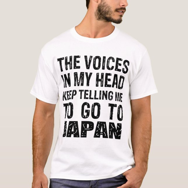 Stimmen in meinem Kopf Japan T-Shirt (Vorderseite)