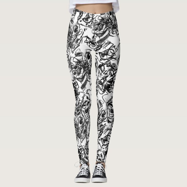 Stimmen in meinem Kopf Leggings (Vorderseite)