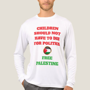 Stimmen Palästinas - Menschheitskreide für Gerecht Tri-Blend Shirt