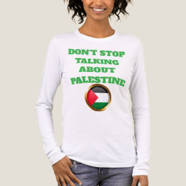 Stimmen Palästinas - Menschheitskreide für Gerecht Tri-Blend Shirt