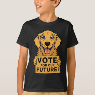 Stimmen Sie für die Zukunft! Aufkleber T-Shirt