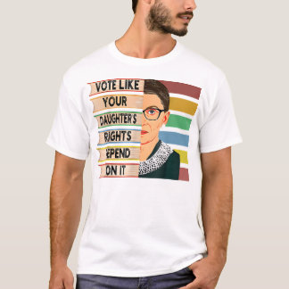 Stimmen Sie wie Ihre Töchter Rechte abhängig von i T-Shirt