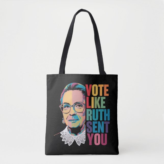 Stimmen Sie wie Ruth Sie geschickt Tasche (Vorderseite)