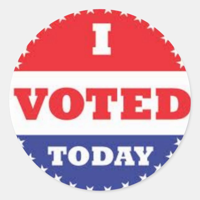 stimmrecht runder aufkleber (Vorderseite)