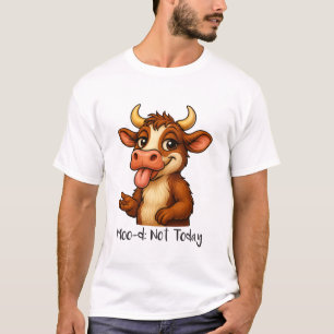 Stimmung Nicht Heute – Lustiger Kuh Humor T-Shirt
