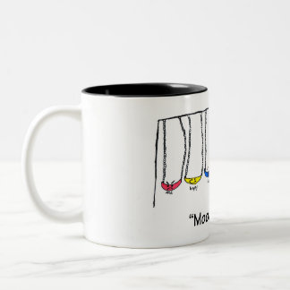 Stimmungs-Schwingen-Kaffee-Tasse Zweifarbige Tasse