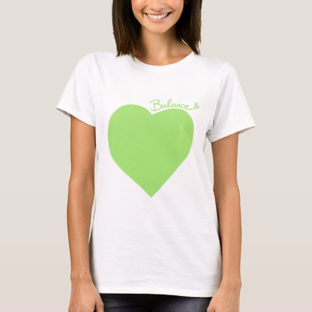 Stimmungsbalance -  T-Shirt (Vorderseite)