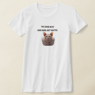 Stimmungswechsel Sphynx-Katze T-Shirt