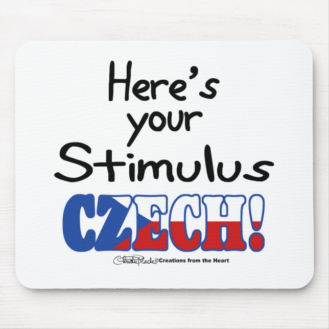 Stimulus Tschechisch! Mousepad (Vorne)