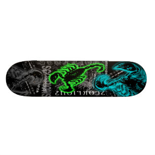 STING DES SKORPIONS SKATEBOARD