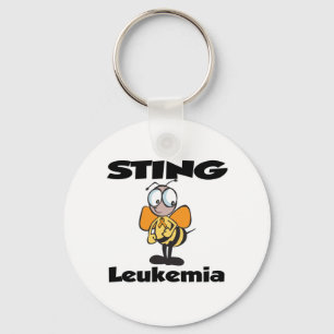 STING Leukämie (orange) Schlüsselanhänger
