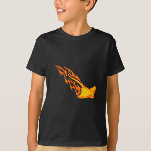 Sting-Strahln-Flammen T-Shirt