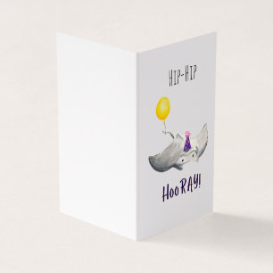 Stingray Birthday Card