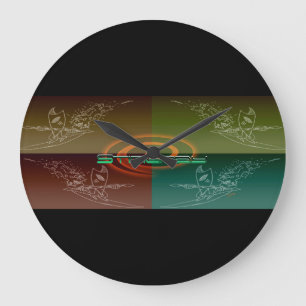 Stingray Große Wanduhr