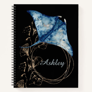 Stingray-Individuelle Name-Notebook Notizbuch