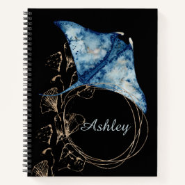 Stingray-Individuelle Name-Notebook Notizbuch