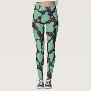 Stingray Pattern Leggings