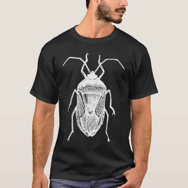 Stink Bug Käfer und Halyomorpha Halys T-Shirt (Vorderseite)