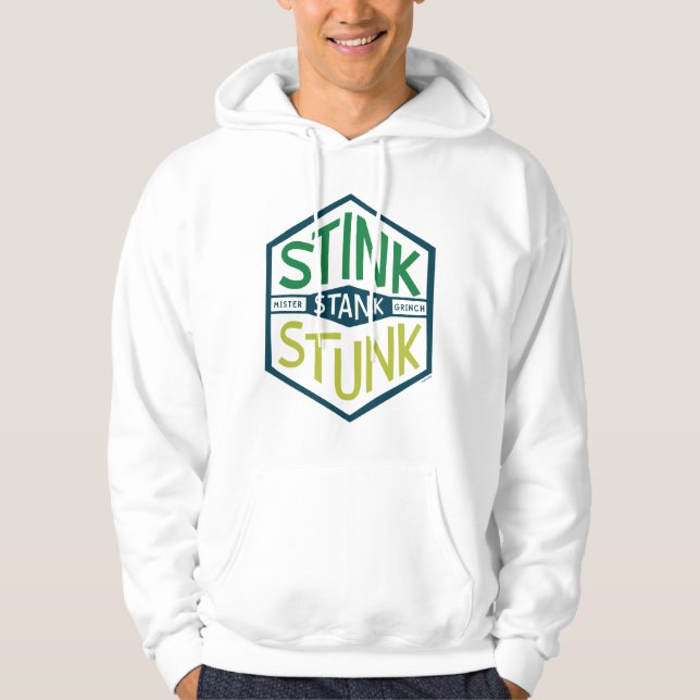 Stink Stank Stunk Abzeichen Hoodie (Vorderseite)
