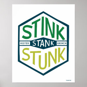 Stink Stank Stunk Abzeichen Poster