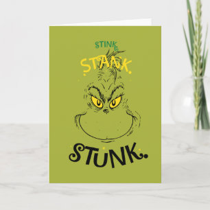 Stink Stank Stunk Herr Grinch Zitat Karte