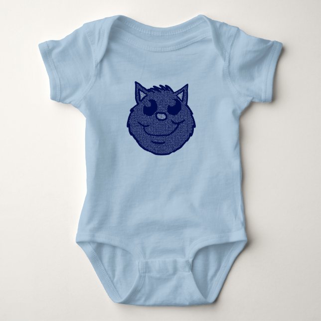 Stinkender Stinktier Baby Strampler (Vorderseite)