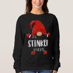 Stinker Gnome Matching Family Group Weihnachten Pa Sweatshirt