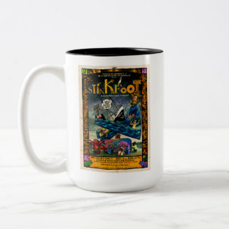 Stinkfoots 40. Poster-Mug feiern Zweifarbige Tasse