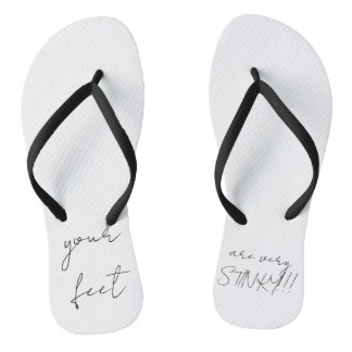 Stinkfuß-Zehenstegsandalen Flip Flops