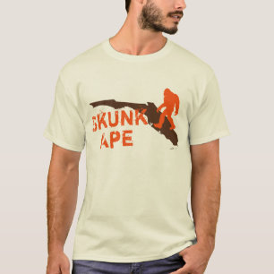 Stinktier-Affen-T - Shirt