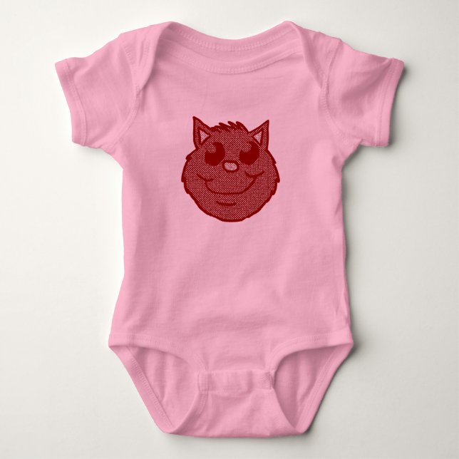 Stinktier  baby strampler (Vorderseite)