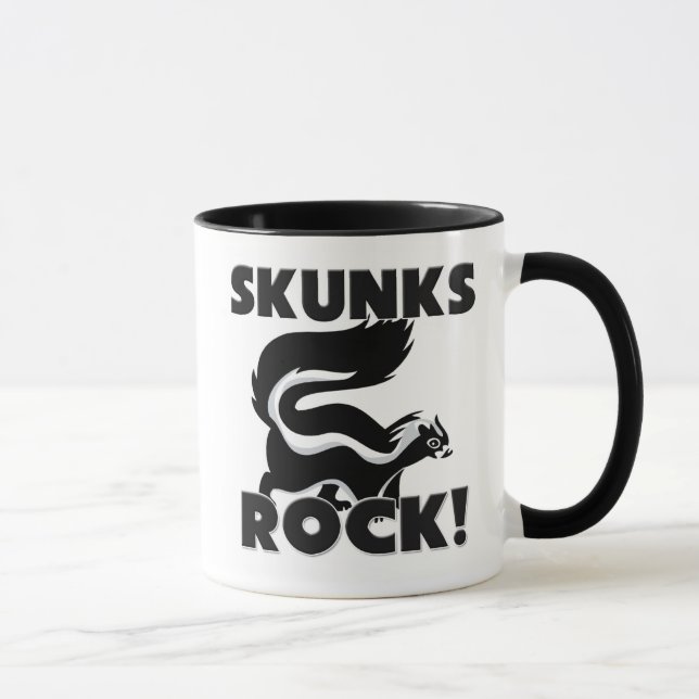 Stinktier-Felsen Tasse (Rechts)