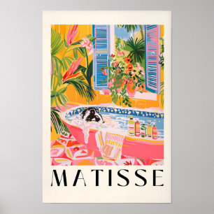 Stinktier im Badewannenposter, Poster aus der Mitt
