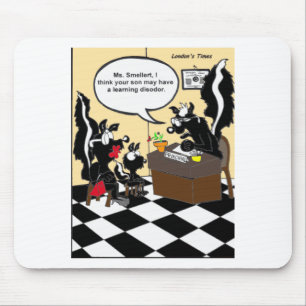 Stinktier Lern-Gerüche Lustige Geschenke & T-Shirt Mousepad