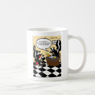 Stinktier Lernende Geruchsentferner Lustige Gesche Kaffeetasse